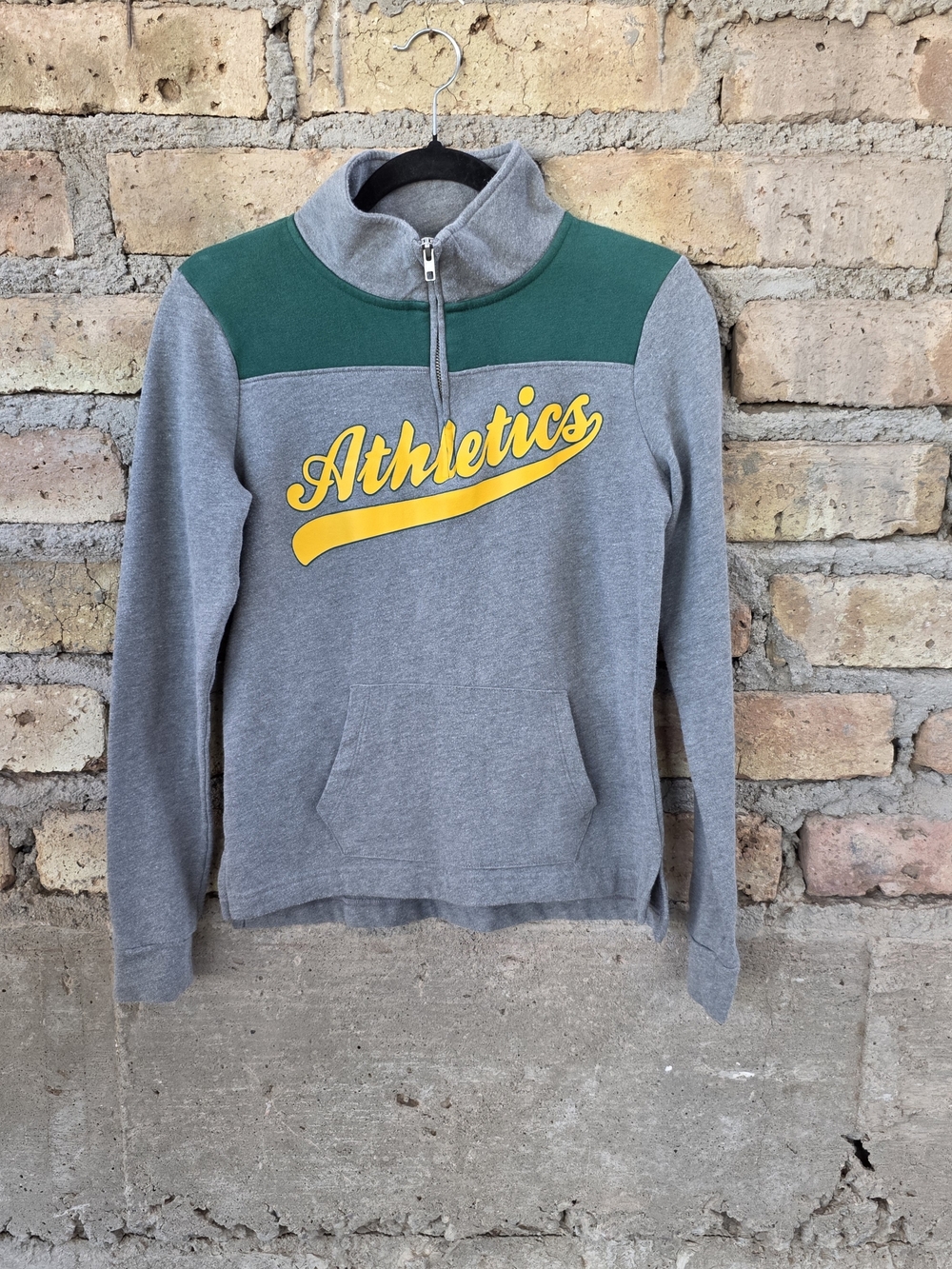 Victoria’s Secret PINK x MLB Oakland Athletics Quarter-Zip Pullover - XS